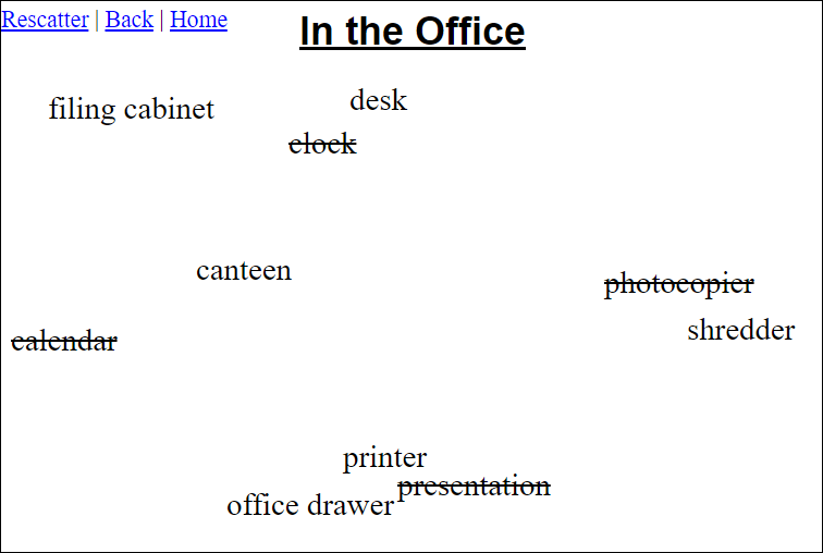 online scatter sheet maker